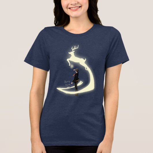 T-SHIRT EN TRI-MATIÈRE PEINTURE DU PATRONUS™ HARRY POTTER (Recto)