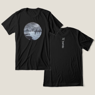 T-shirt En Tri-matière Peintures DG Reflets au clair de lune