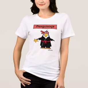 T-shirt En Tri-matière PENGUININJA penguin ninja par Sandra Boynton T-Shi