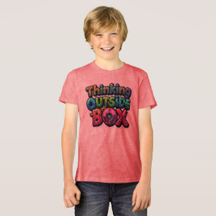 T-shirt En Tri-matière Penser à l'extérieur de la boîte