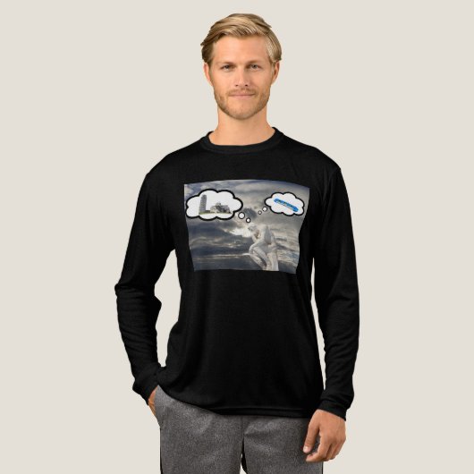 T-shirt En Tri-matière Penseur (Recto complet)