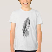 T-shirt En Tri-matière Peregrine falcon  Youth Tri-blend T-Shirt (Recto)