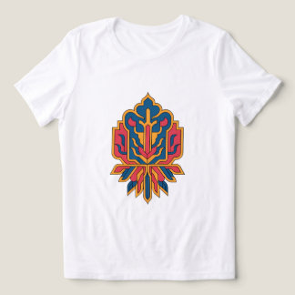 T-shirt En Tri-matière Persian Floral Carpet DesignT-Shirt