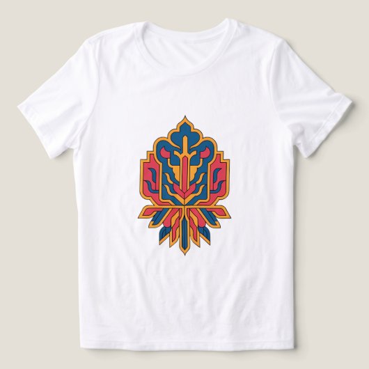 T-shirt En Tri-matière Persian Floral Carpet DesignT-Shirt (Design Recto)