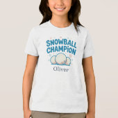 T-shirt En Tri-matière Personalized Funny Family Christmas (Recto)