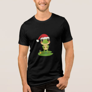 T-shirt En Tri-matière Personnage de grenouille de dessin animé mignon po
