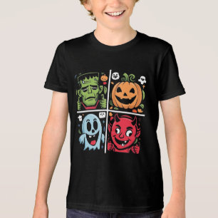 T-shirt En Tri-matière personnages d'Halloween