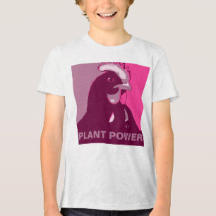 T-shirt En Tri-matière Personnalisable ! Pop Rose Art Inspiré Poulet Tshi