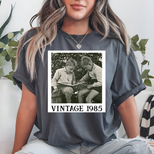 T-shirt En Tri-matière Personnalisation vintage 20e 30e 40e 50e 60e anniv