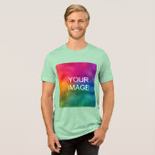 T-shirt En Tri-matière Personnalisé En Ligne Téléchargez Votre Propre Pho (Recto plein)