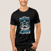 T-shirt En Tri-matière Personnaliser Funny Plumber Graphic Design Homme A (Recto)