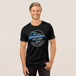 T-shirt En Tri-matière Personnaliser le lavage de voiture mobile Détailin