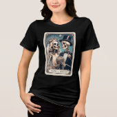 T-shirt En Tri-matière Personnaliser Tarot Thème Mariage Nouveaux mariés  (Recto)