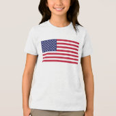 T-shirt En Tri-matière Personnalisez avec votre nom USA Etats-Unis (Recto)