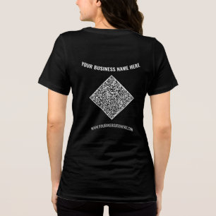 T-shirt En Tri-matière Personnalisez votre entreprise de code QR et de te