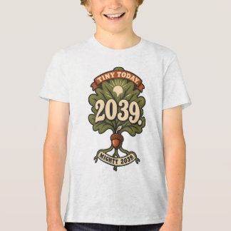 T-shirt En Tri-matière Petit aujourd'hui, avenir grandiose, promotion 203