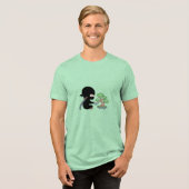 T-shirt En Tri-matière Petit Ninja arrosage Bonsai Tree (Recto plein)
