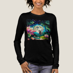 T-shirt En Tri-matière Petite Fée en Verre Coloré avec Libellule