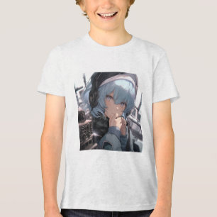 T-shirt En Tri-matière Petite fille avec casque