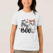 T-shirt En Tri-matière Petite Miss Bootiful | Halloween pour les enfants  (Recto)