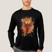 T-shirt En Tri-matière Phoenix Rising Flame Bold Fire Bird Graphic (Recto)