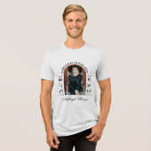 T-shirt En Tri-matière Photo Arché Noir Ajouter Des Dates Pour Toujours D (Recto plein)