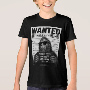 T-shirt En Tri-matière Photo d'identité de Bigfoot