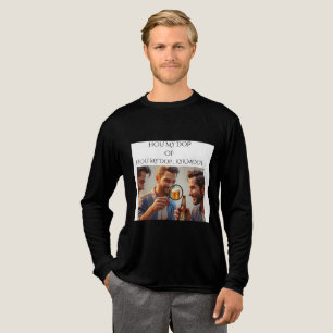 T-SHIRT EN TRI-MATIÈRE PHRASES AFRIKAANS -TIENS MA BOUTEILLE