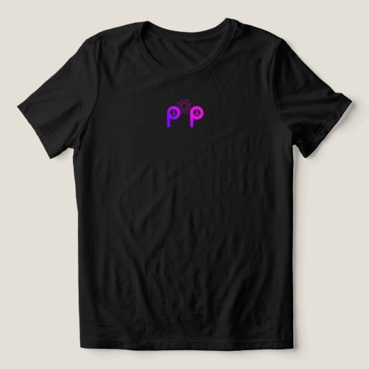 T-shirt En Tri-matière Pickle Peace multi violet ying yang (Design Recto)