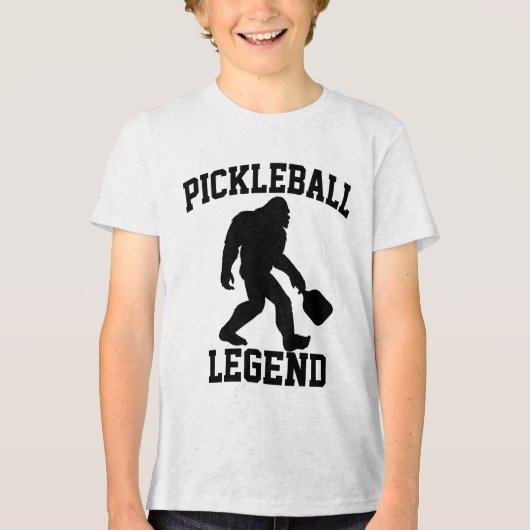 T-shirt En Tri-matière Pickleball Legend Funny Bigfoot (Recto)