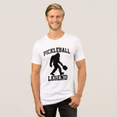 T-shirt En Tri-matière Pickleball Legend Funny Bigfoot (Recto plein)