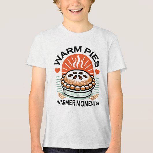 T-shirt En Tri-matière Pies chaudes Moments plus chauds - Conception d'au (Recto)