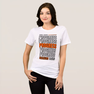 T-shirt En Tri-matière Pile de progrès Neon Continuez