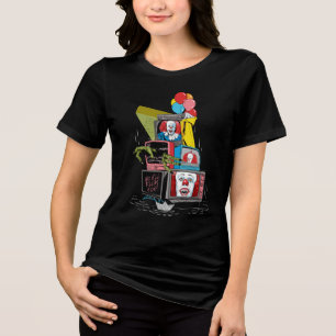 T-shirt En Tri-matière Pile de télévisions classiques Pennywise - Vous fl