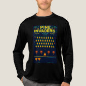 T-shirt En Tri-matière Pine Invaders-Pineappy Empire Retro Games Series (Recto)