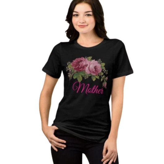 T-shirt En Tri-matière Pink Rose Elegance 