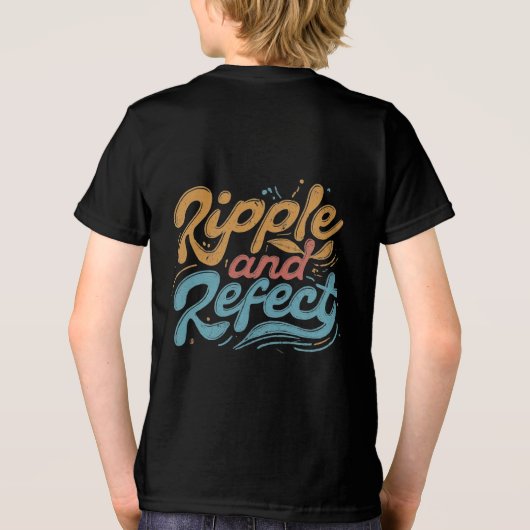 T-shirt En Tri-matière Pipple et reflets (Verso)
