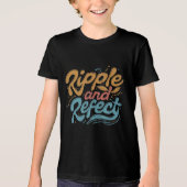 T-shirt En Tri-matière Pipple et reflets (Recto)