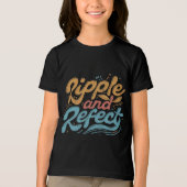 T-shirt En Tri-matière Pipple et reflets (Recto)