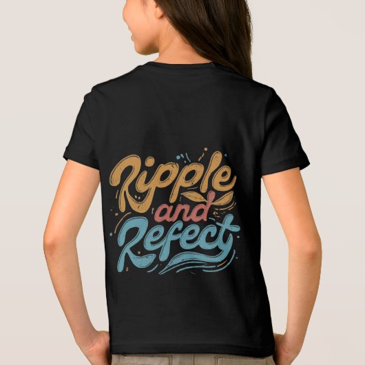 T-shirt En Tri-matière Pipple et reflets (Verso)