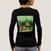 T-SHIRT  EN TRI-MATIÈRE PIQUE-NIQUE FAMILIAL (Verso)