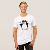 T-shirt En Tri-matière Pirate Penguin (Recto plein)