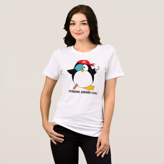 T-shirt En Tri-matière Pirate Penguin cool (Recto plein)