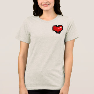 T-shirt En Tri-matière pixel_cœur