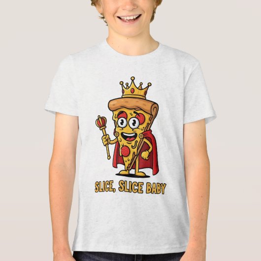 T-shirt En Tri-matière 🔥 Pizza Pizza King T-Shirt (Recto)