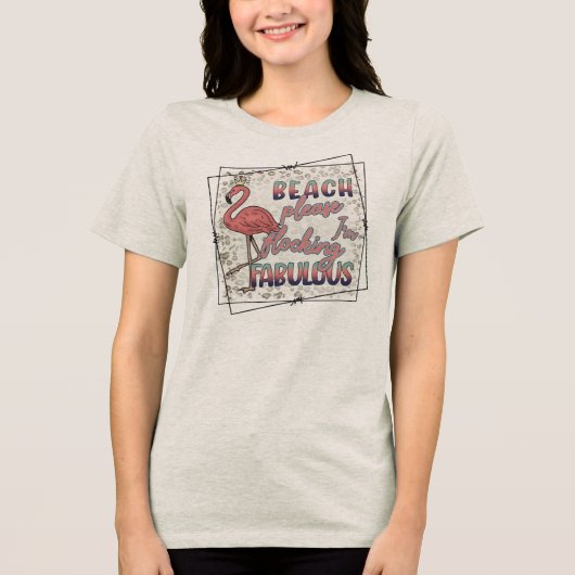 T-shirt En Tri-matière Plage (Recto)