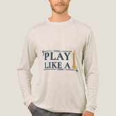 T-shirt En Tri-matière Play Like a King – Power Strategy Quote - Style A (Recto)