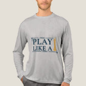 T-shirt En Tri-matière Play Like a King – Power Strategy Quote - Style A (Recto)