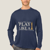 T-shirt En Tri-matière Play Like a King – Power Strategy Quote - Style B (Recto)