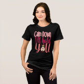 T-shirt En Tri-matière Playera Calm Down (Recto plein)